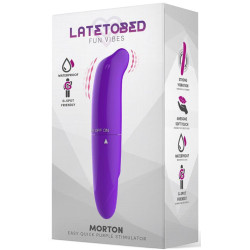 LATETOBED Stimulateur de clitoris Morton 13 x 2.5cm Violet